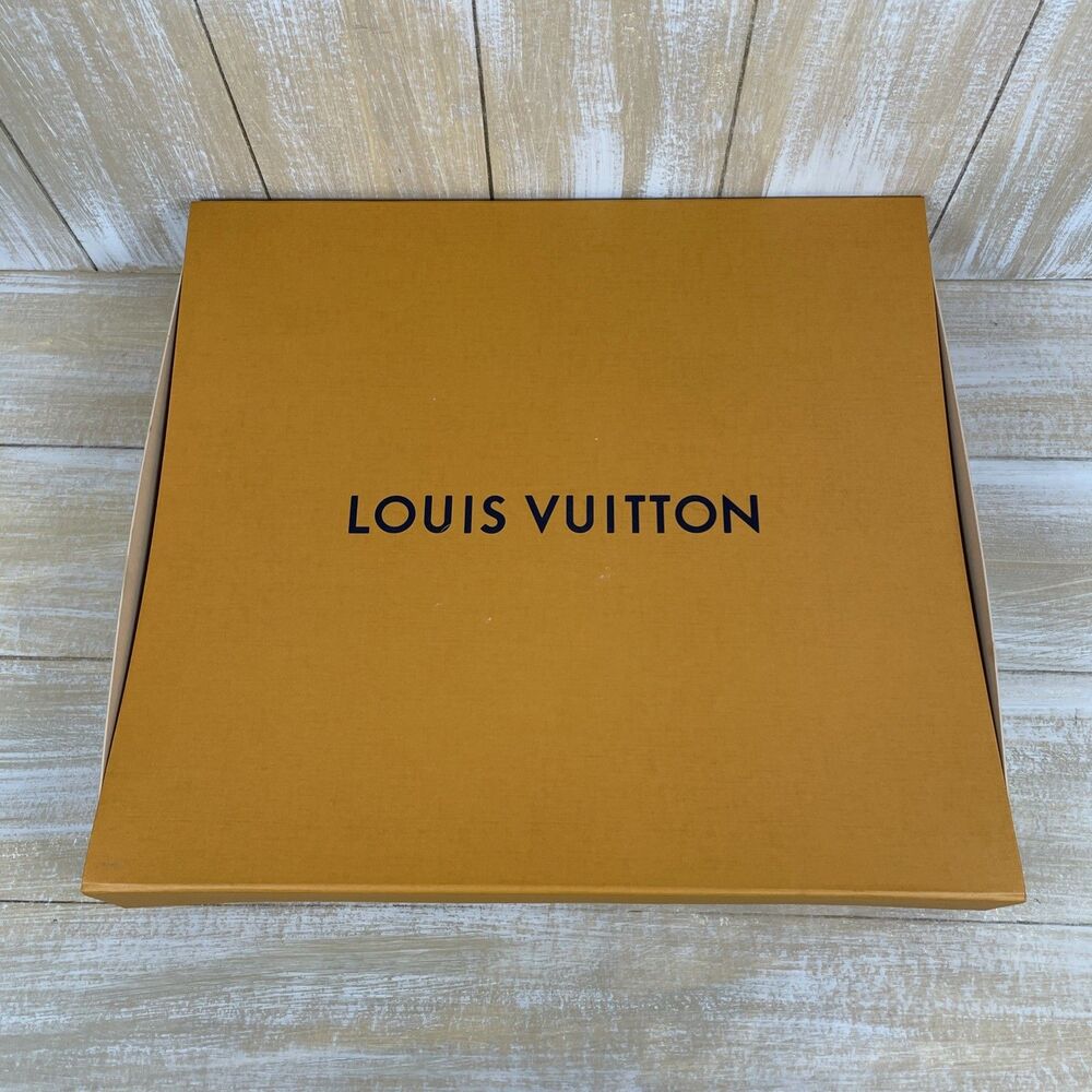 Authentic Louis Vuitton Large Empty Storage Gift Box 19.5” x17.5" x 4”